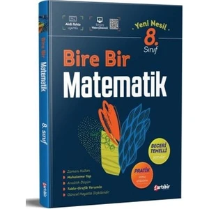 Artıbir Yayınları 8. Sınıf Birebir Yeni Nesil Matematik
