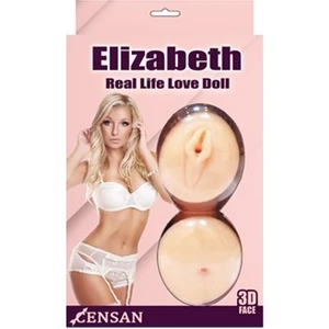 Elizabeth Gerçekçi Sarışın Şişme Bebek