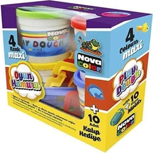 Nova Color Nc-4155 Oyun Hamuru Maxi 4 Lü