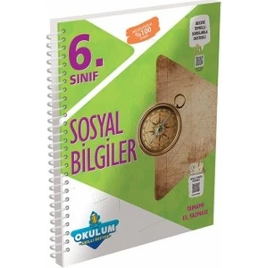 Murat Yayınları 6.Sınıf Sosyal Bilgiler Okulum Akıllı Defter