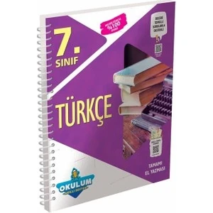 Murat Yayınları 7.Sınıf Türkçe Okulum Akıllı Defter