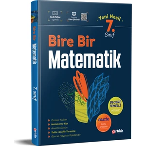 Artıbir Yayınları Bire Bir Matematik 7. Sınıf