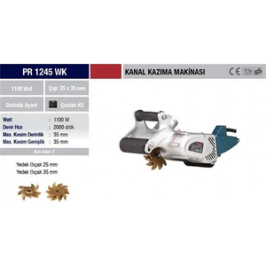 Proter PR1245 Wk Kanal Kazıma Makinası