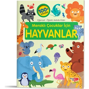 Eğlenceli-Öğretici Aktivite Kitabı - Meraklı Çocuklar Için Hayvanlar