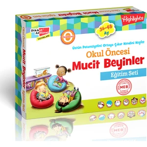 Okul Öncesi Mucit Beyinler Eğitim Seti 36-48 Ay