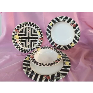 Kosova 24 Parça 6 Kişilik Yemek Takımı