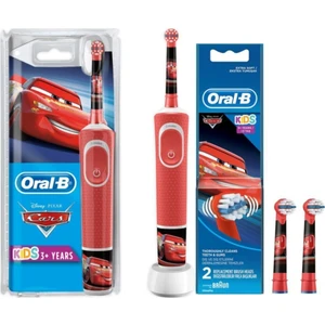 Çocuklar Için Cars Şarj Edilebilir Diş Fırcası + Cars 2'li Yedek Başlık
