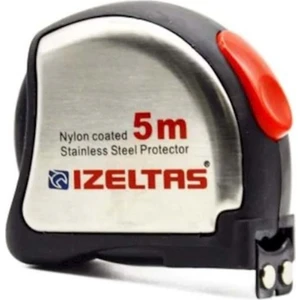 İzeltaş  5m Krom Şerit Metre