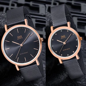 QC301J006Y Hasır Kordonlu Sevgili Çift Kol Saatleri