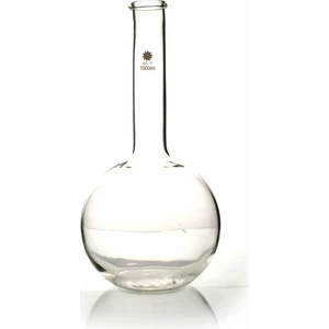 Cam Balon 1000 ml Dibi Düz
