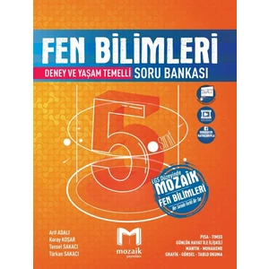 Mozaik Yayınları 5. Sınıf Fen Bilimleri Soru Bankası