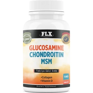 Glucosamine Chondroitin Msm Collagen Vitamin D 180 Tablet