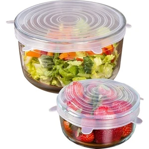 Silikon Streç Kapak 6'lı