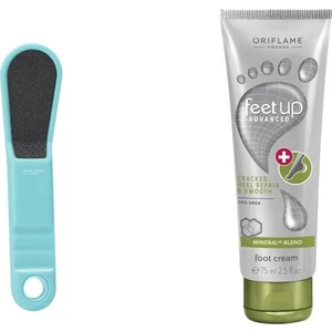 Feet Up Advanced Çatlamış Topuklar Için Onarıcı Krem 75 ml ve Comfort Ayak Törpüsü