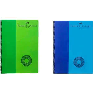 Bicolor Spiralli Defter 100 Yaprak A4 Kareli 2'li