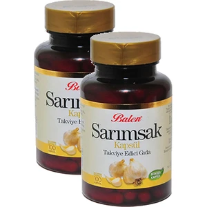 Sarımsak Kapsül 300 Mg 100 Kapsül x 2 Adet