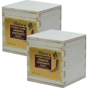 Kırmızı Kore Ginseng Tablet 600 Mg x 120 Tablet - 2 Kutu