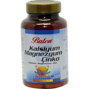 Kalsiyum & Magnezyum & Çinko Kapsül 90 Kapsül - 2 Adet