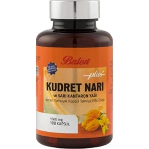 Kudret Narı & Sarı Kantaron Yağı 1500MG - 100 Kapsül x 2 Adet