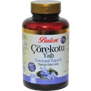 Çörekotu Yağı 80 Kapsül 1000 Mg.x 2ADET