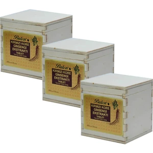 Kırmızı Kore Ginseng Tablet 600 Mg x 120 - 3 Kutu