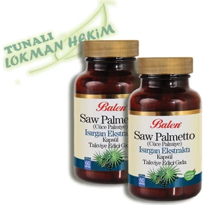2 Kutu Balen Saw Palmetto & Isırgan & Çinko Kapsül