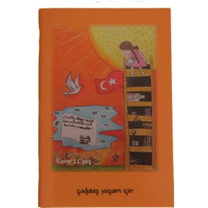 Çağdaş Yaşamı Destekleme Derneği Defter Renkli 10 x 15 cm – Desen 3