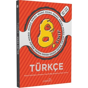 Çalışkan Yayınları Mikro Defter Türkçe 8.Sınıf