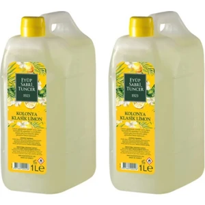Eyüp Sabri Tuncer 1 lt Limon Kolonyası 80 Derece - 2'li Set