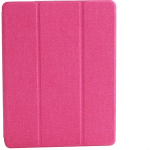 Apple İpad 12.9 3.Nesil Kılıf Kalem Bölmeli Smart Case A1876 A2014 A1895 A1983 Pembe