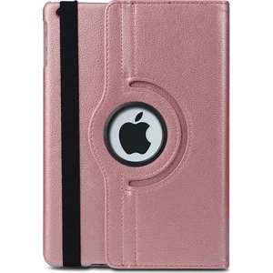 Apple İpad 6 Nesil 9.7 2018 Kılıf 360 Dönebilen Standlı Case A1893 A1954 Rose Gold