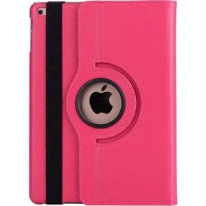 Apple İPad Pro 10.5 Kılıf 360 Dönebilen Standlı Case A1701 A1709 A1852 Koyu Pembe