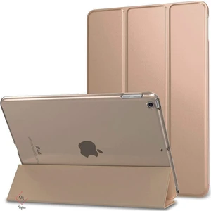 Apple iPad Pro 9.7 2016 Kılıf PU Deri Smart Standlı Case A1673 A1674 A1675 Gold