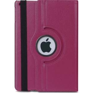 Apple İPad Pro 9.7 Kılıf 360 Dönebilen Standlı Case A1673 A1674 A1675 Mor