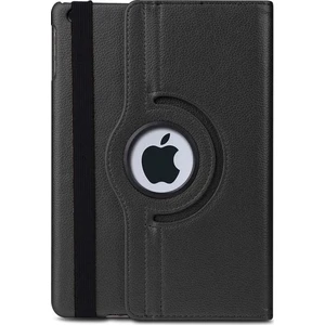 Apple iPad 7. Nesil 10.2 inç 2019 Kılıf 360 Dönebilen Standlı Case A2197 A2198 A2200 A2232 Siyah
