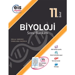Eis Yayınları 11.Sınıf Biyoloji Soru Bankası 2020