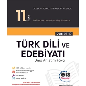 Eis Yayınları 11.Sınıf Türk Dili ve Edebiyatı 2020
