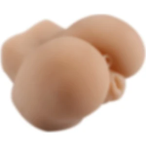 Lilitu Shop 2 Işlevli Titreşimli 3D Realistik Kalça Suni Vajina Anüs - Emily S.