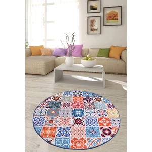 Chilai Home Ceramico Dijital Halı Çap 100 cm Djt