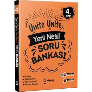 Atlı Karınca Yayıncılık Ünite Ünite 4. Sınıf Yeni Nesil Soru Bankası
