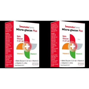 Micro-Glukan 30 Kapsül x 2'li Paket
