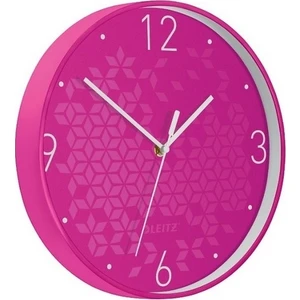 Leıtz  Wow Duvar Saati Metalik Pembe