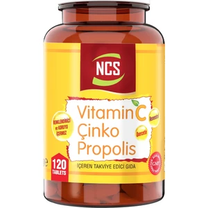 Vitamin C Çinko Propolis 120 Tablet Vitamin D Quercetin Resveratrol Umca