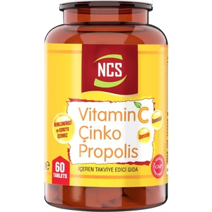 Vitamin C Çinko Propolis 60 Tablet Vitamin D Quercetin Resveratrol Umca