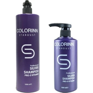 Stardust Silver Mor Şampuan 1000 ml + 500 ml
