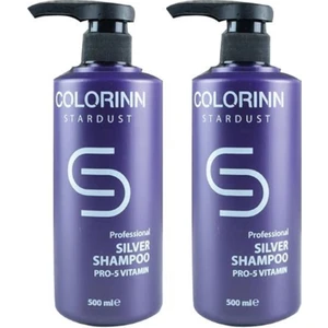 Stardust Silver Mor Şampuan 500 ml + 500 ml