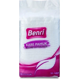 Kare Pamuk 35 Adet  5'li Paket