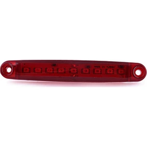 Parmak LED Lamba 9 Ledli Kırmızı 12-24 V 10 Adet
