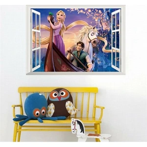 Kt Decoration  Rapunzel Prenses Odası Duvar Sticker