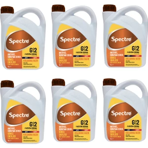 1 Koli 6 Adet Spectre Güneş Enerjisi Antifrizi -40 Derece 3 lt